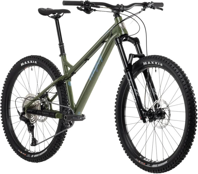 olive green mountain bike